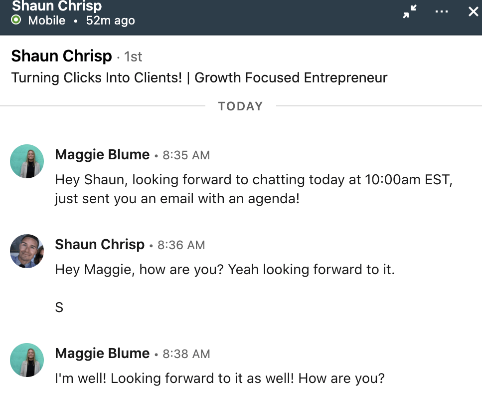 linkedin demo invite